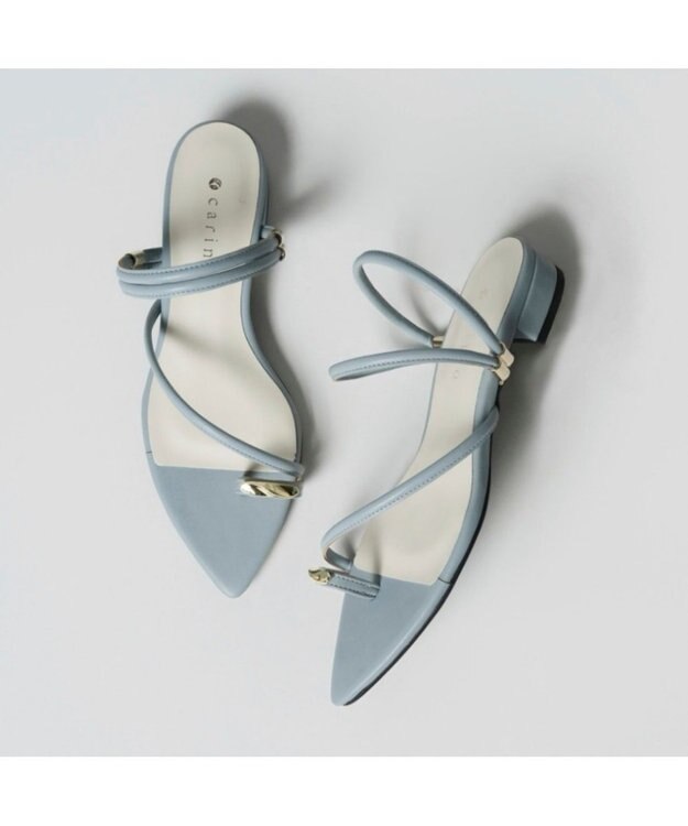 MODE ET JACOMO <carino>トングサンダル ライトブルー