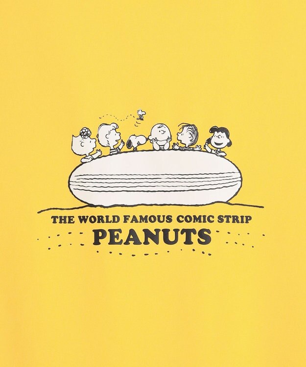 23区GOLF 【PEANUTS】【WOMEN】スヌーピーコラボ モックネックシャツ イエロー系