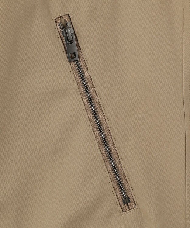 JOSEPH HOMME GASSED LIGHT TWILL ZIP BLOUSON ベージュ系