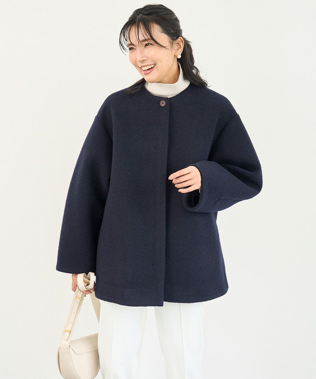 UNFILO L ボンディング フォルムコート ネイビー