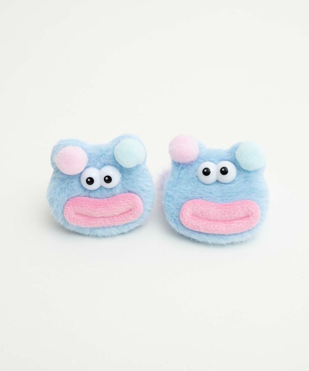 WEGO ベアモンスターヘアゴム ブルー