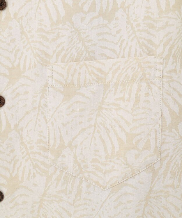 JOSEPH ABBOUD MOUNTAIN 【SPACE／UNISEX】ソアロンリネンジャガード シャツ ベージュ系7