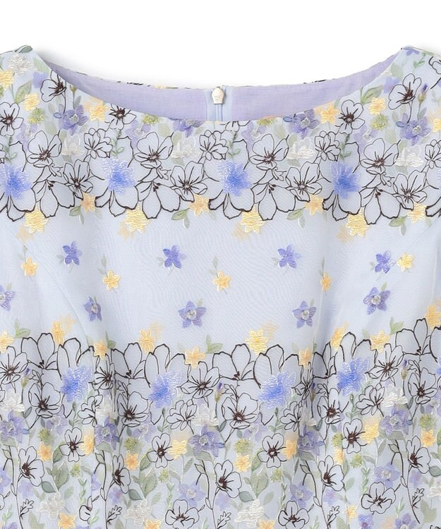 TOCCA 【洗える・消臭】SPRING GARLAND ドレス ブルー系7