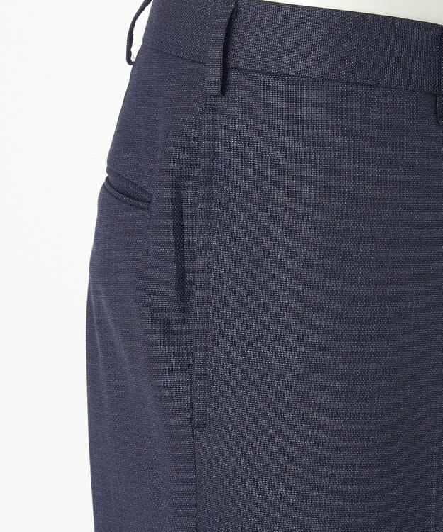 J.PRESS MEN 【ESSENTIAL CLOTHING】ブリーザブルメッシュクロス スーツ ネイビー系