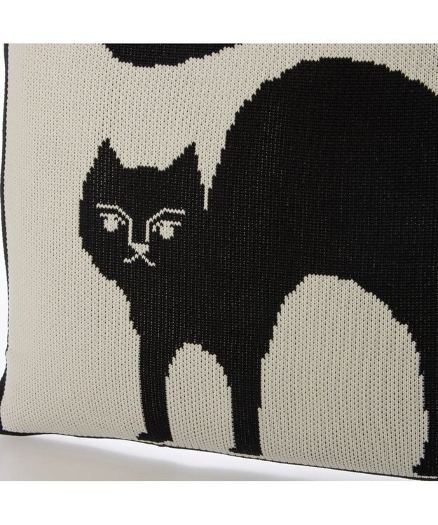 UNBILLION カシュカシュ cachecache / アニマルモチーフニットトート ブラックミックス