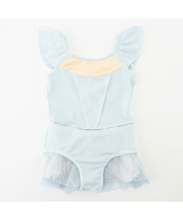 Chacott スカート付レオタード サックスブルー
