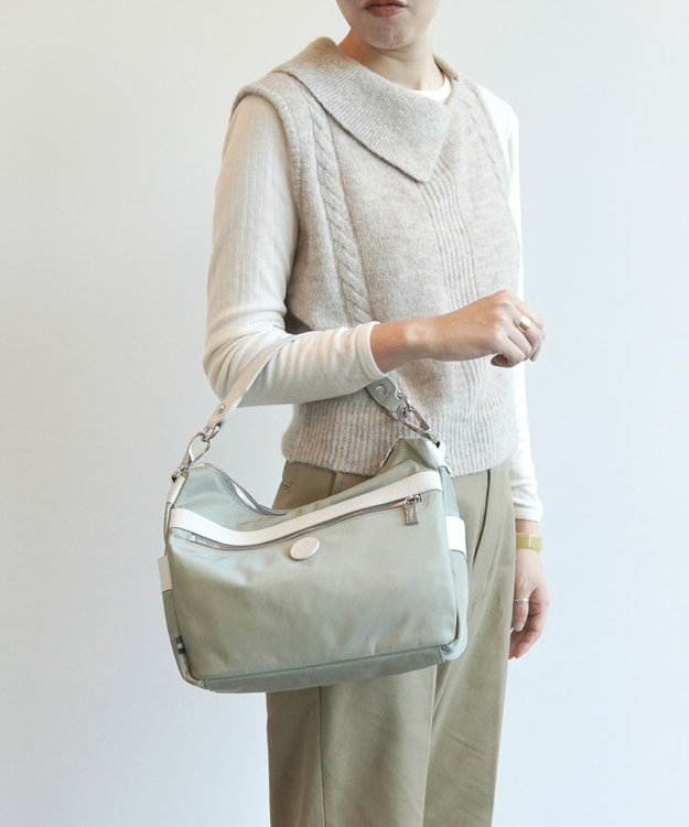 ACE BAGS & LUGGAGE Orobianco ソロペルテ ショルダーバッグ  7L 620g 92954 オロビアンコ グレー