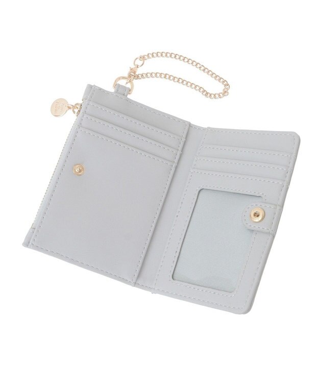 Maison de FLEUR グログランリボンフラグメントケース Grayish Blue