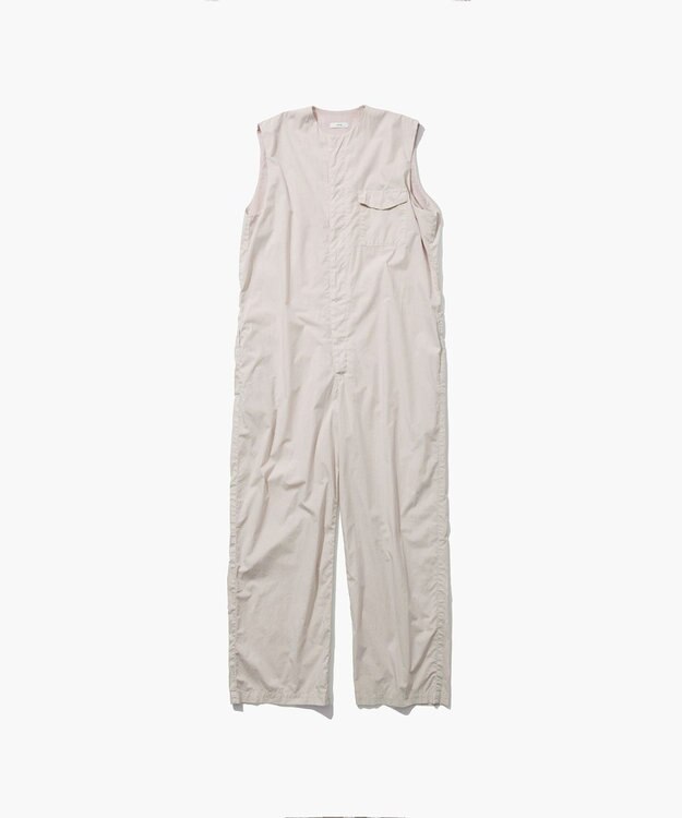 ATON NATURAL DYED COTTON LAWN | ジャンプスーツ BEIGE