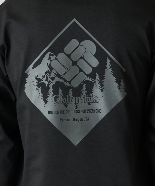 Columbia Columbia/ アーバンハイクグラフィックロングスリーブTシャツ /コロンビア Black Back Print