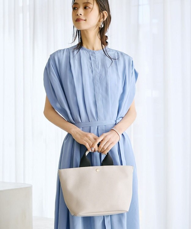 TOPKAPI 【Breath TOPKAPI】SCOTCH GRAIN スコッチグレイン プレーン トートバッグ M サンドグレー