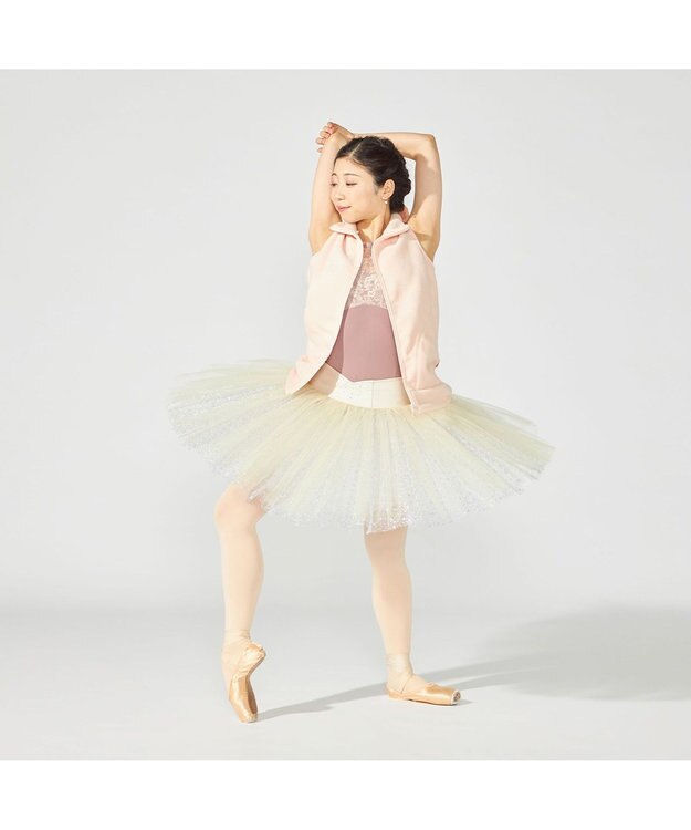 Chacott 【Nela ライン】ベスト ベビーピンク