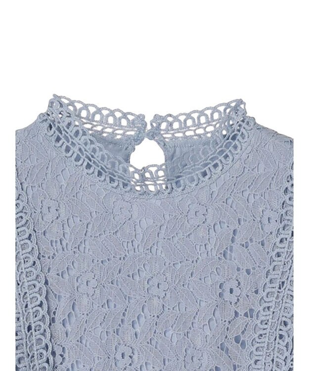 Green Parks ・Ｐｅｔｉｔ　Ｆｌｅｕｒ　イロイロレースブラウス Blue