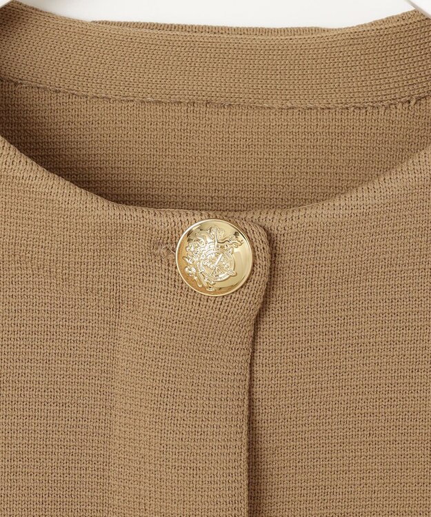 Feroux 【セットアイテム】パフスリーブニット セットアップ キャメル系