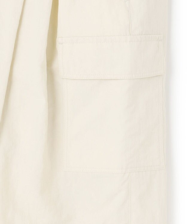 BEIGE， 【洗える】ACANTHUS / カーゴディティールコクーンタックスカート Ecru