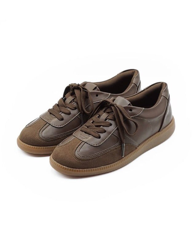 APOM 晴雨兼用　ウォーターレジスト.ジャーマントレーナー ダークブラウン