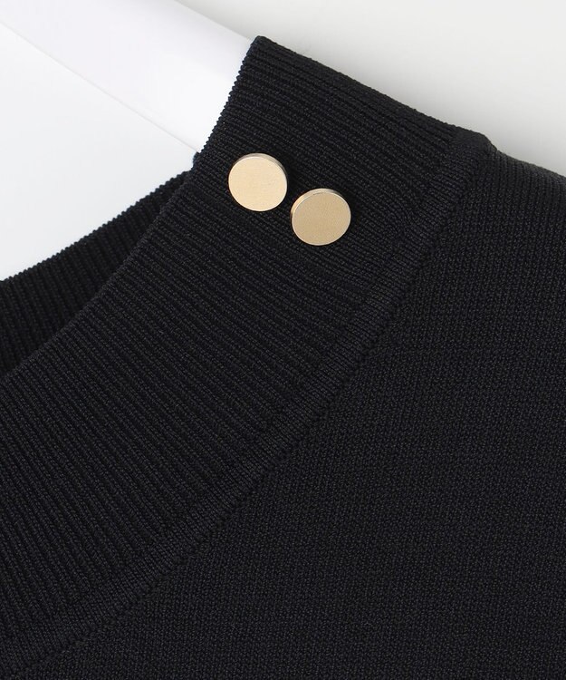 ANY SIS 【接触冷感・UVケア】フロント切替 プルオーバー ブラック