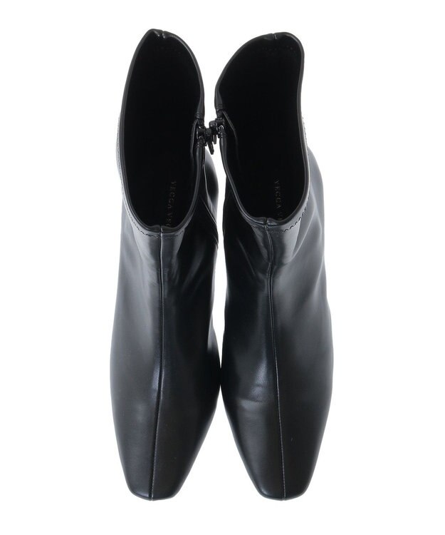 YECCA VECCA ストレッチミドルブーツ Black