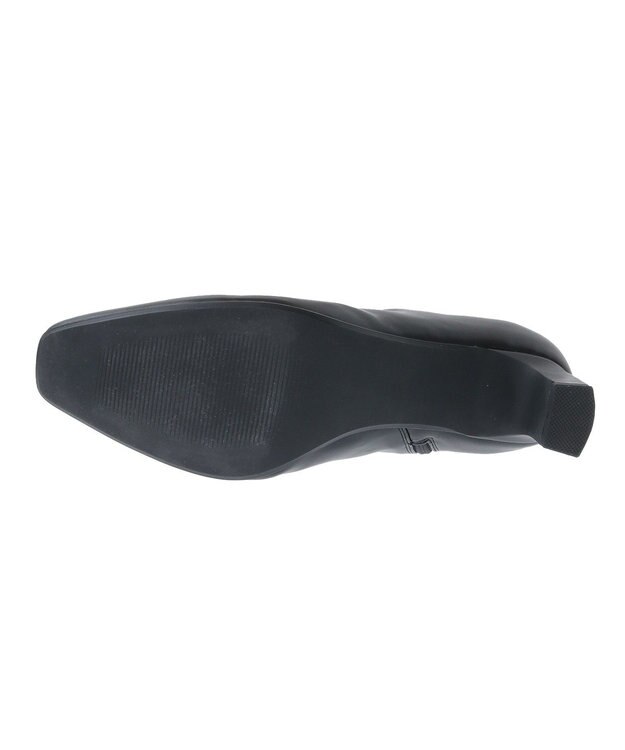 YECCA VECCA ストレッチミドルブーツ Black