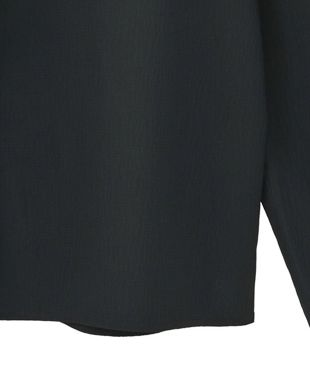 earth music&ecology フリルセーラーカラーブラウス Black