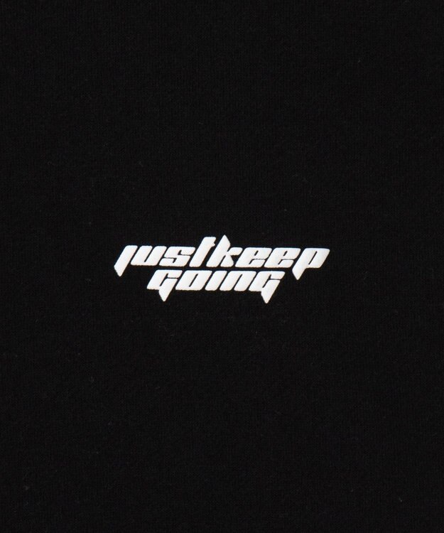 WEGO 【ユニセックス着用ITEM】リラックスフィットグラフィックプルオーバー ブラック