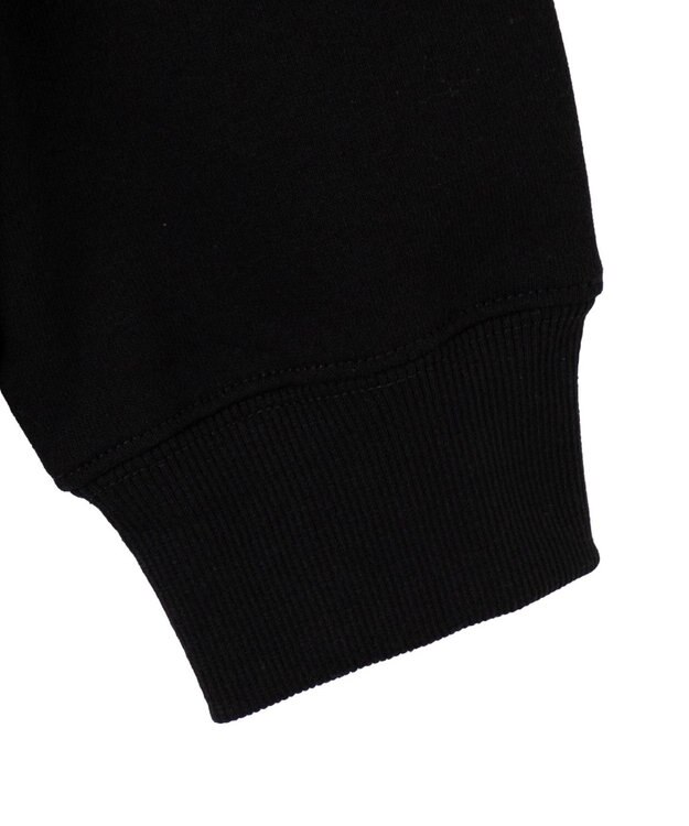 WEGO 【ユニセックス着用ITEM】リラックスフィットグラフィックプルオーバー ブラック