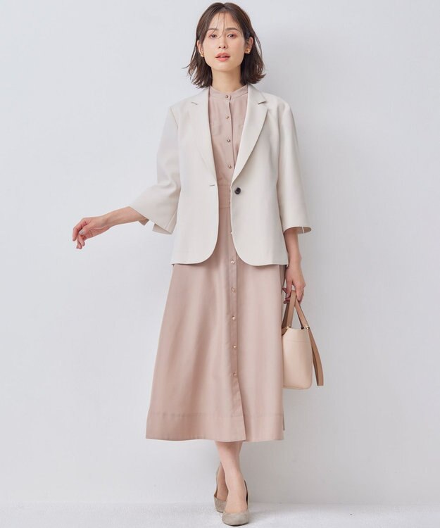 組曲 シアーボイル ワンピース ラテベージュ系