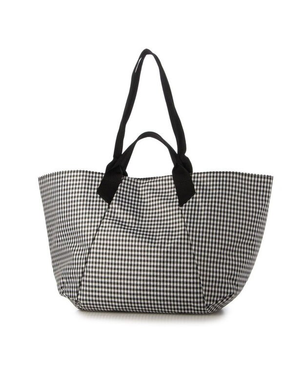 UNBILLION カシュカシュ cachecache / ダブルハンドルマザーバッグ ブラックミックス