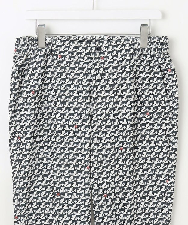 23区GOLF 【MEN】【ストレッチ】ハンタードッグ柄 パンツ ホワイト系5
