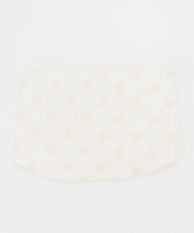 23区GOLF 【WOMEN】【撥水】タフタネックウォーマー ホワイト系