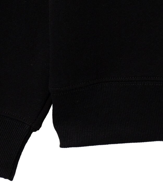 WEGO 【ユニセックス着用ITEM】リラックスフィットグラフィックプルオーバー ブラック