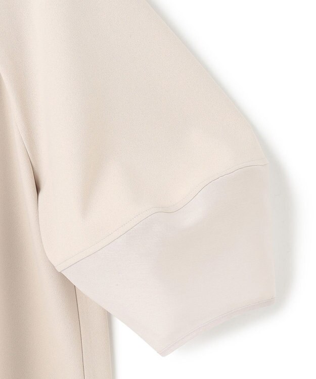 UNFILO BEAUTY MOVE シアースリーブブラウス アイボリー