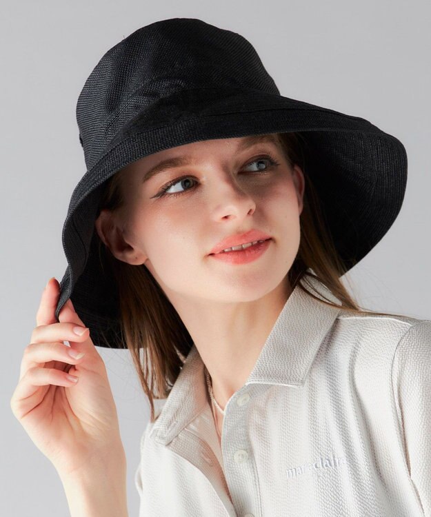 FILA GOLF／marie claire 【marie claire SPORT】 体感-10℃ コカゲルハット ブラック