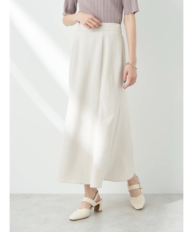 earth music&ecology マーメイドスカート Ivory