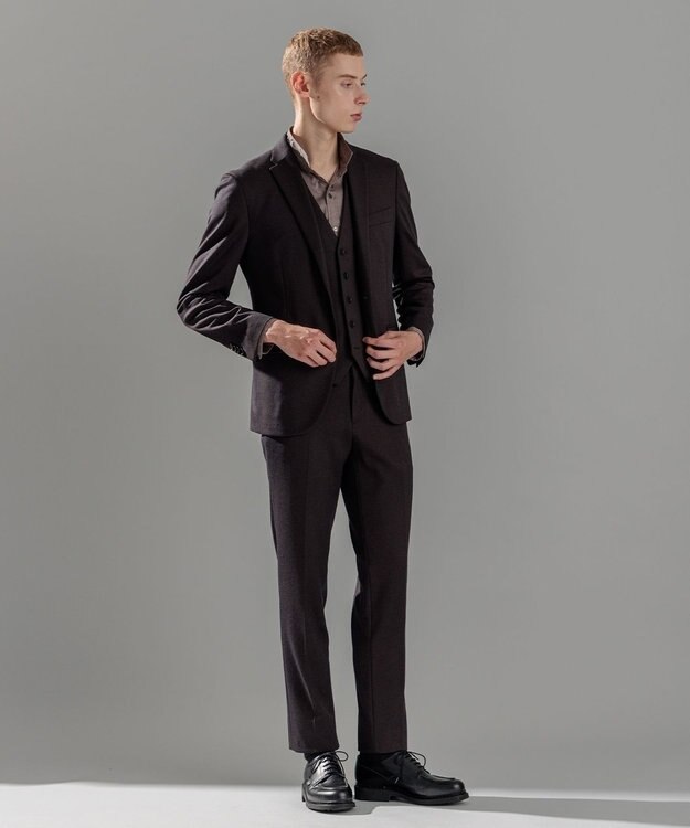 JOSEPH HOMME 【LEON 11月号掲載】ウーステッドモックロディ  /  CITY キャメル系