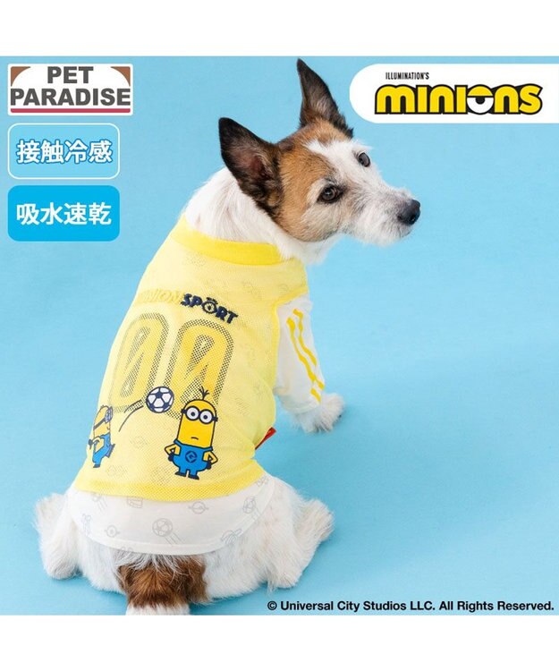 PET PARADISE ミニオン クールＴシャツ 《スポーツ柄》 小型犬 イエロー