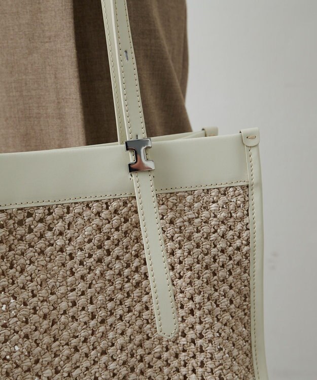 IACUCCI 【予約】ジュリエッタ RETE PAGLIA/RUGA アイボリー