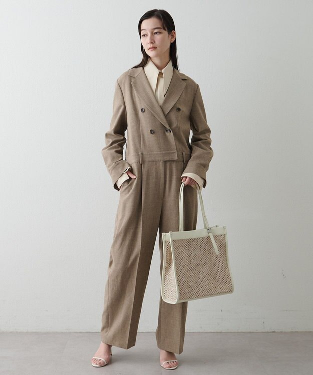 IACUCCI 【予約】ジュリエッタ RETE PAGLIA/RUGA アイボリー