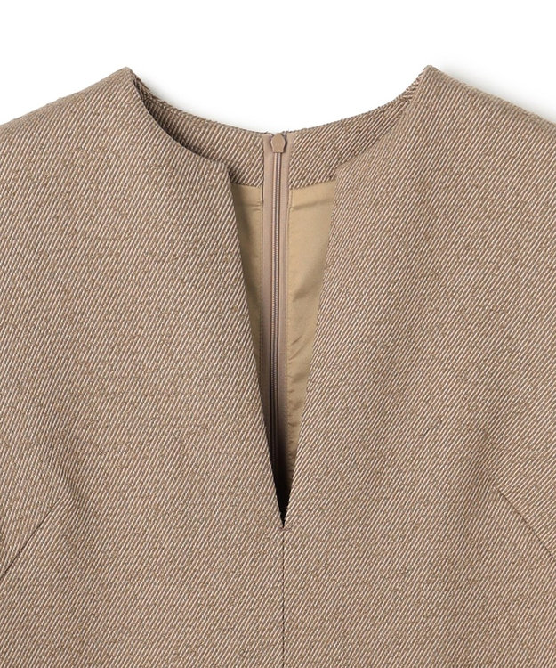 UNFILO リングツイード ジャンスカ モカ