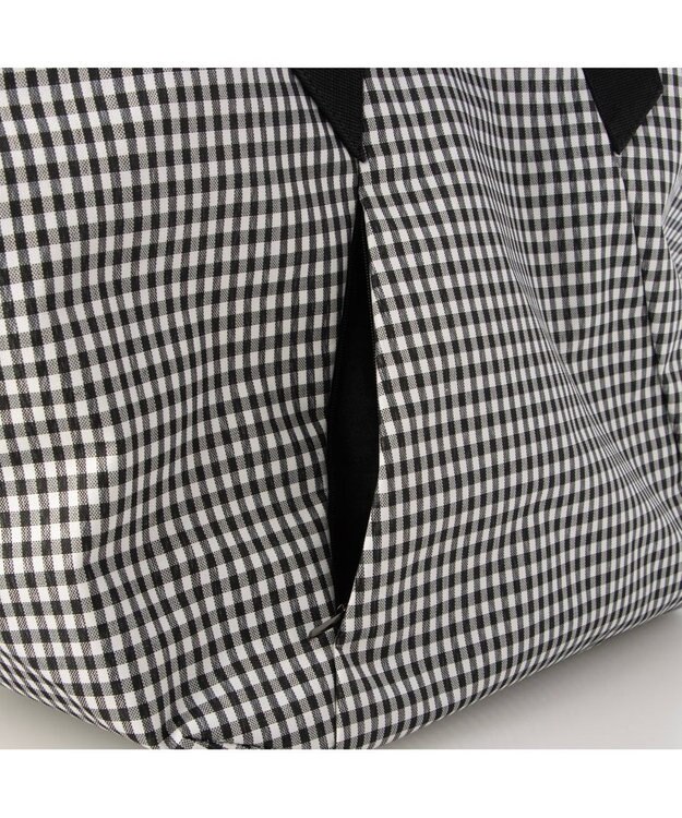 UNBILLION カシュカシュ cachecache / ダブルハンドルマザーバッグ ブラックミックス