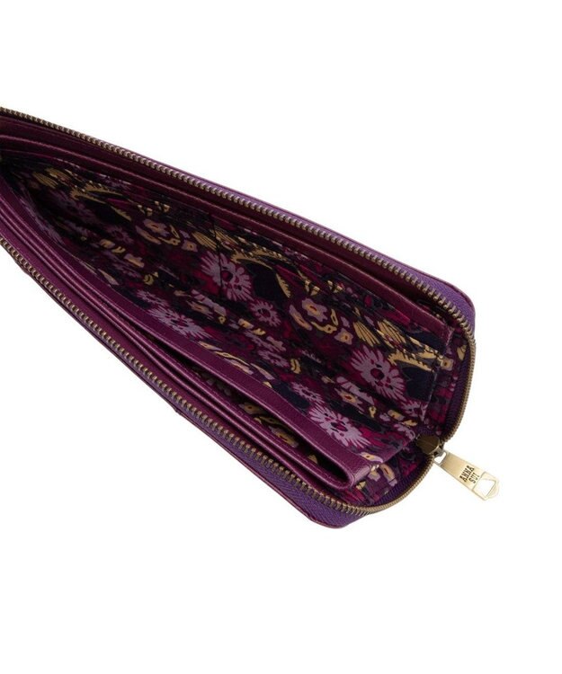 ANNA SUI マチルダ 薄マチ長財布 ワイン