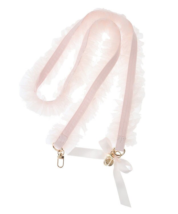 Maison de FLEUR EC限定フリルショルダー Pink