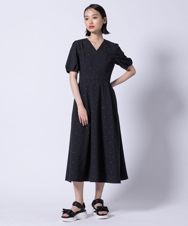 TOCCA 【星風まどかコラボ・大好評につき追加生産！】IN MY HEART ドレス ブラック系7