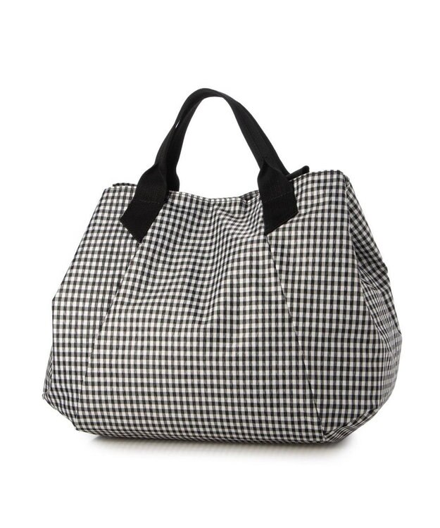 UNBILLION カシュカシュ cachecache / ダブルハンドルマザーバッグ ブラックミックス