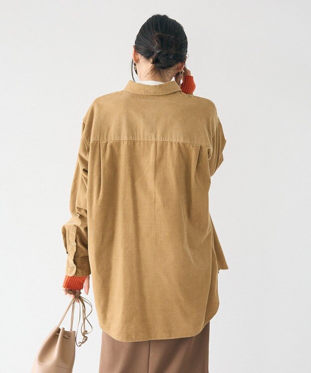 CRAFT STANDARD BOUTIQUE コーデュロイシャツ Camel