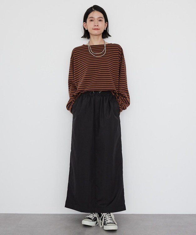 AMERICAN HOLIC ドローコードタイトスカート Black