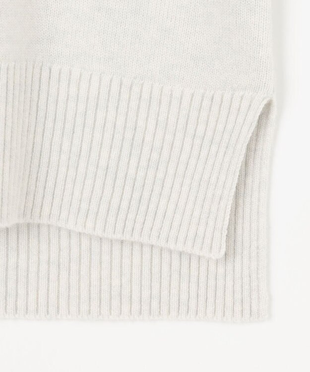 組曲 L ウールカシミヤミックス ロールネック ニット 【WEB限定】シルバーグレー系9