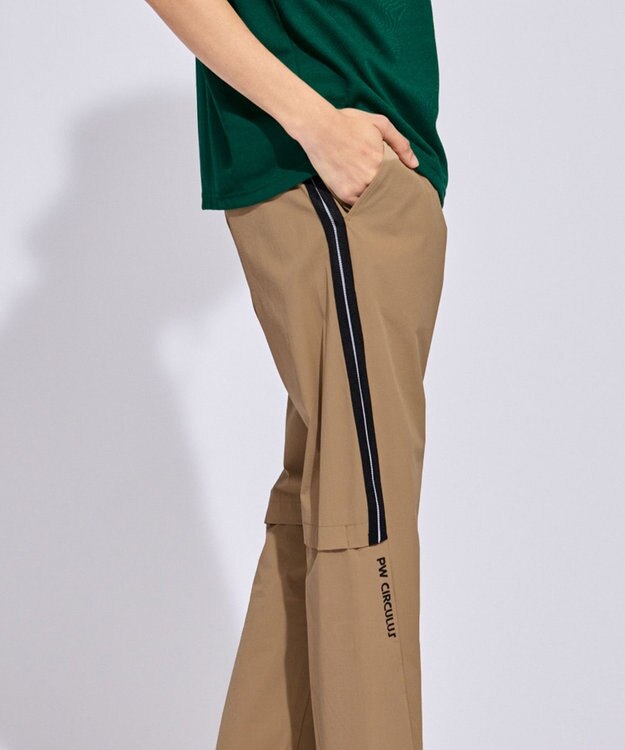 PW CIRCULUS 【MEN】サイドベンチレーションテーパードパンツ 2026年モデル ゴルフ ベージュ系