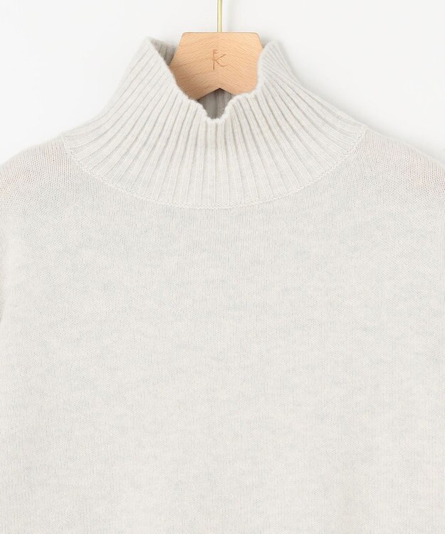 組曲 ウールカシミヤミックス ロールネック ニット 【WEB限定】シルバーグレー系9