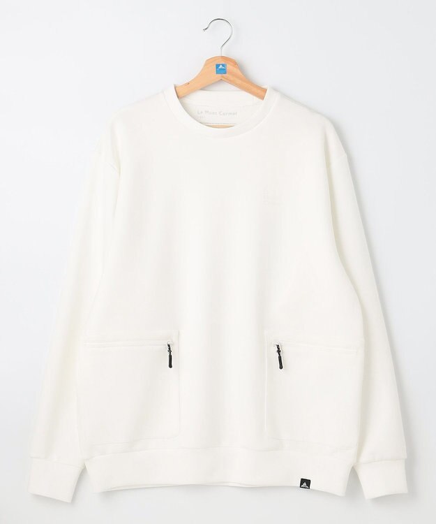 SHARE PARK LADIES 【UNISEX】エアリッチダンボールクルーネック（S・Mサイズ） ホワイト